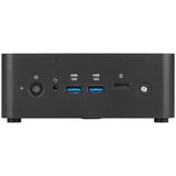 MSI Cubi NUC AI+ 2MG-001EU pc-systeem Zwart | Core Ultra 7 258V | Arc Graphics 140V | 32 GB | 1 TB SSD