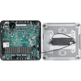 MSI Cubi NUC AI+ 2MG-001EU pc-systeem Zwart | Core Ultra 7 258V | Arc Graphics 140V | 32 GB | 1 TB SSD