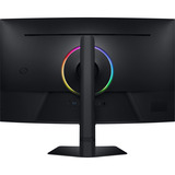 Samsung Odyssey G7 S37FG756EU 37" 4K Ultra HD curved gaming monitor Zwart, 1x DisplayPort, 2x HDMI, 2x USB-A, 165 Hz
