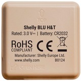 Shelly BLU H&T temperatuur- en vochtmeter Mokka, Bluetooth