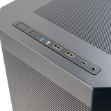 SilverStone SETA H2 server behuizing Zwart | 2x USB-A | 1x USB-C