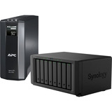 Synology NAS X UPS bundel Advanced (DS1825+ & BR900G-GR) Zwart