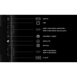 TCL 65QLED810L Mini LED 4K Ultra HD Smart TV 65" Zwart, 4x HDMI, USB-A, LAN, WiFi 5, BlueTooth