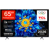 TCL 65QLED810L Smart TV 65" Ultra HD QLED Zwart, 4x HDMI, USB-A, LAN, WiFi, BlueTooth