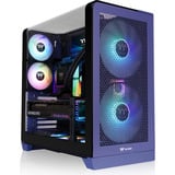 Thermaltake  midi tower behuizing Paars | 2x USB-A | 1x USB-C | Window