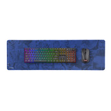 Trust GXT 759SM XXL-gamingmuismat Blauw/rood