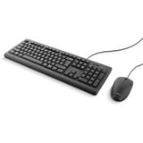 Trust Primo Keyboard & Mouse Set desktopset Zwart, US lay-out (QWERTY), Membraan, 100%