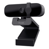 Trust Tanor - Full HD Webcam Zwart,  Ingebouwde microfoon | privacy sluiter