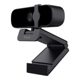 Trust Tanor - Full HD Webcam Zwart,  Ingebouwde microfoon | privacy sluiter