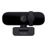 Trust Tanor - Full HD Webcam Zwart,  Ingebouwde microfoon | privacy sluiter