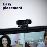 Trust Tanor - Full HD Webcam Zwart,  Ingebouwde microfoon | privacy sluiter