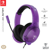 Turtle Beach Airlite Fit bedrade gamingheadset over-ear gaming headset Paars, Nintendo Switch 2, Nintendo Switch, Nintendo Switch Lite, Nintendo Switch - OLED-model