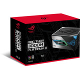 ASUS ROG Thor Platinum III modulaire 1000 watt voeding  Zwart, 1x 12V-2x6, 4x PCIe