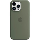 Apple Siliconenhoesje met MagSafe voor iPhone 14 Pro Max (MQUN3ZM/A) telefoonhoesje Olijfgroen