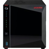 Asustor Nimbustor 4 incl. 4x Seagate IronWolf 4 TB harde schijf nas Zwart, 2x LAN, USB, HDMI