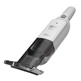 BLACK+DECKER HLVC315B11-QW 12V 1.5Ah Slim Handvac Kruimeldief handstofzuiger Wit, Incl. Laadstation