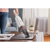 BLACK+DECKER HLVC315B11-QW 12V 1.5Ah Slim Handvac Kruimeldief handstofzuiger Wit, Incl. Laadstation