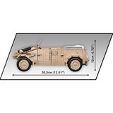 COBI Historical Collection - Kübelwagen Personenkraftwagen Typ 82 Constructiespeelgoed Schaal 1:12