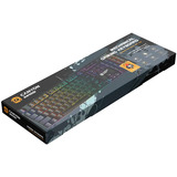 Canyon Cometstrike GK-55 RGB mechanisch gaming toetsenbord Zwart, US lay-out (QWERTY), Cherry MX Red, 100%