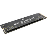 Corsair MP700 PRO XT 2 TB SSD Zwart, PCIe Gen5 x4 NVMe 2.0, M.2 2280, 3D TLC NAND