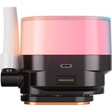 Corsair iCUE LINK TITAN 240 RX LCD RGB waterkoeling Wit, 4-pins PWM fan-connector