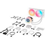Corsair iCUE LINK TITAN 240 RX LCD RGB waterkoeling Wit, 4-pins PWM fan-connector