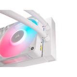Corsair iCUE LINK TITAN 240 RX LCD RGB waterkoeling Wit, 4-pins PWM fan-connector