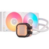 Corsair iCUE LINK TITAN 240 RX LCD RGB waterkoeling Wit, 4-pins PWM fan-connector