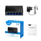 Cudy 5-Port Gigabit Desktop Switch Zwart