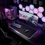 Glorious GMP 2 GLED - XXL gaming muismat Zwart, RGB