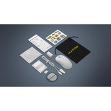 Hator Quasar 3S ULTIMA 8K Wireless gaming muis Wit, 30 000 dpi, 2.4 GHz / Bluetooth / USB