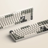 Iqunix F97 Hitchhiker Wireless Mechanical Keyboard Grijs, US lay-out (QWERTY), Cherry MX Brown, 96%, RGB leds, 96%, Hot-swappable, PBT, 2.4GHz | Bluetooth 5.1 | USB-C
