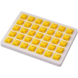 Keychron Gateron Cap V2 Golden-Yellow Switch-Set keyboard switches Geel, 35 stuks