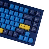 Keychron OEM Dye-Sub PBT Keycap-Set - Beach keycaps Blauw/geel, US-Layout (ANSI)