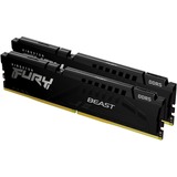Kingston FURY Beast 64 GB DDR5-5600 (2x 32 GB) werkgeheugen Zwart, KF556C36BBEK2-64, EXPO