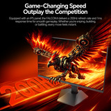 Koorui G2411P 23.8" gaming monitor Zwart, 200 Hz, HDMI, DisplayPort, AMD FreeSync Premium