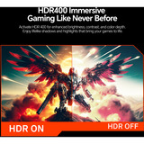 Koorui G2411P 23.8" gaming monitor Zwart, 200 Hz, HDMI, DisplayPort, AMD FreeSync Premium