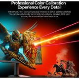 Koorui G2411P 23.8" gaming monitor Zwart, 200 Hz, HDMI, DisplayPort, AMD FreeSync Premium