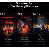 Koorui G2411P 23.8" gaming monitor Zwart, 200 Hz, HDMI, DisplayPort, AMD FreeSync Premium