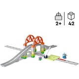 LEGO DUPLO - Treinbrug en rails - uitbreidingsset Constructiespeelgoed 10426