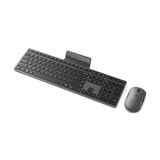 Lenovo 700 Modern Multi-Device Wireless Combo desktopset Grijs, US lay-out (QWERTY), 100%, 4000 DPI, 2.4 GHz, BT 5.3, USB-A