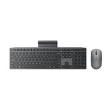 Lenovo 700 Modern Multi-Device Wireless Combo desktopset Grijs, US lay-out (QWERTY), 100%, 4000 DPI, 2.4 GHz, BT 5.3, USB-A