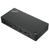 Lenovo ThinkPad Universal USB-C Dock Refurbished dockingstation Zwart