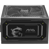 MSI MAG A1000GL PCIE5 II modulaire 1000 watt voeding  Zwart, 1x 12V-2x6, 4x PCIe