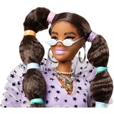 Mattel Barbie Extra Doll 7 - Top & Furry Shrug with Pet Pomeranian Pop 