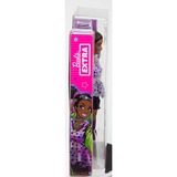 Mattel Barbie Extra Doll 7 - Top & Furry Shrug with Pet Pomeranian Pop 