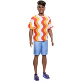 Fashionistas - Ken - With hearing aids and orange shirt Pop