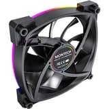 Montech AX120 PWM case fan Zwart, 4-pin PWM