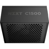 NZXT C1500 Platinum, 1500 Watt voeding  Zwart, 6x PCIe, 2x 12VHPWR, Kabelmanagement