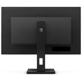 Philips 27B1N3800 27" 4K UHD monitor Zwart, HDMI, DisplayPort, Audio, USB